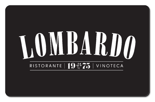 Lombardo logo on a black background